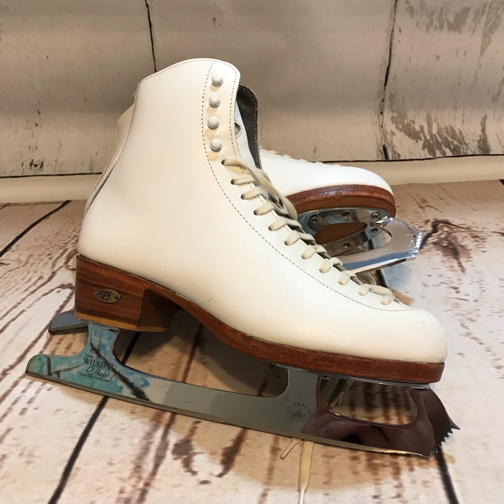 John WILSON Sheffield England blade Skate Riedell - Picture 8 of 16